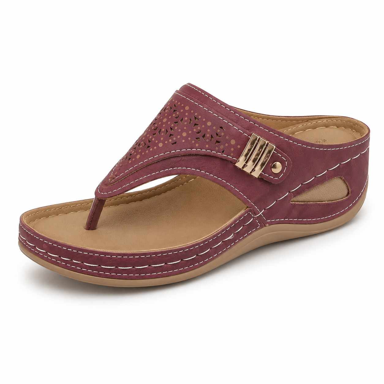 Sandalias de Cuero con Plataforma para Mujer – Elegancia y Comodidad Garantizadas