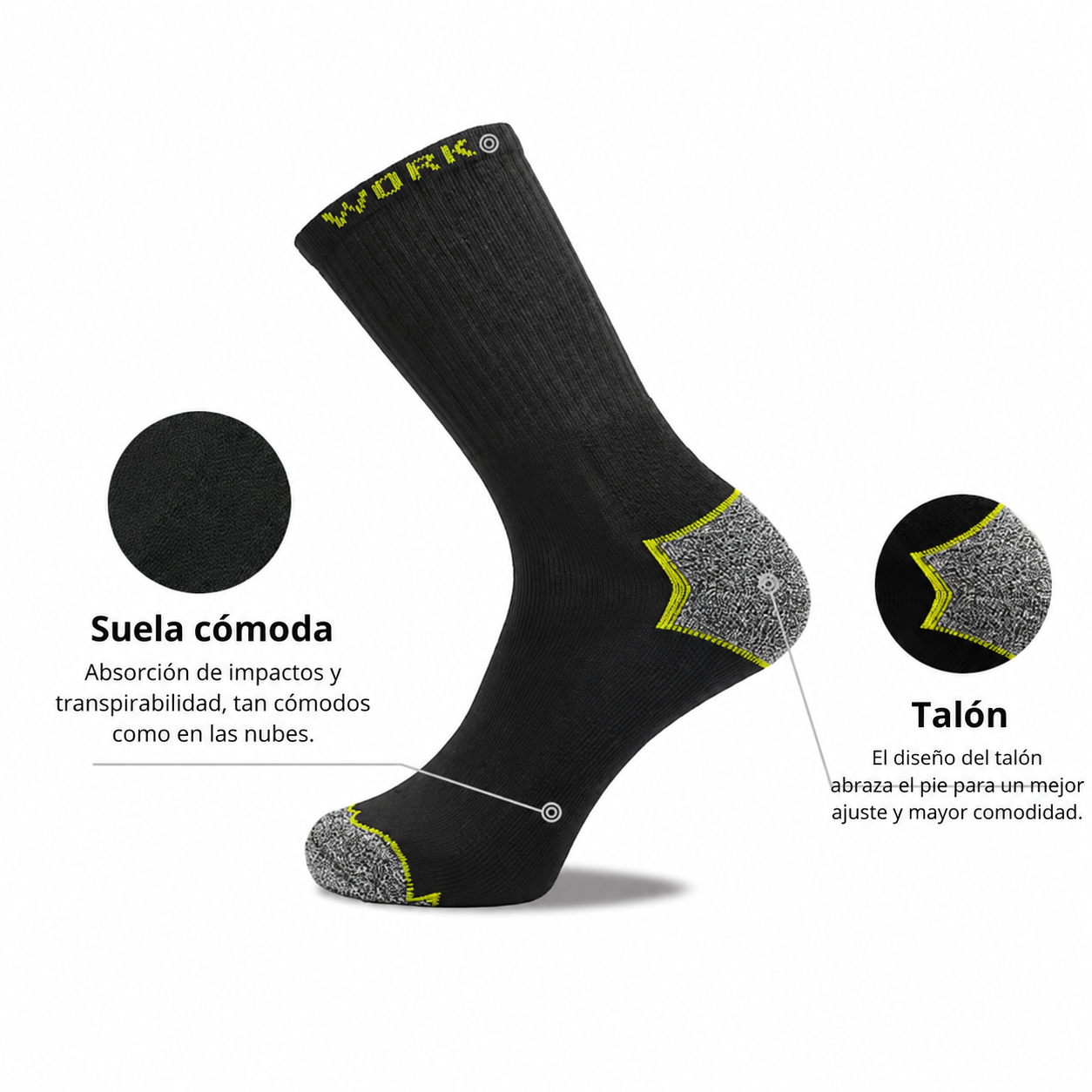 Calcetines Ortopédicos Antiampollas – Pack de 3 Pares