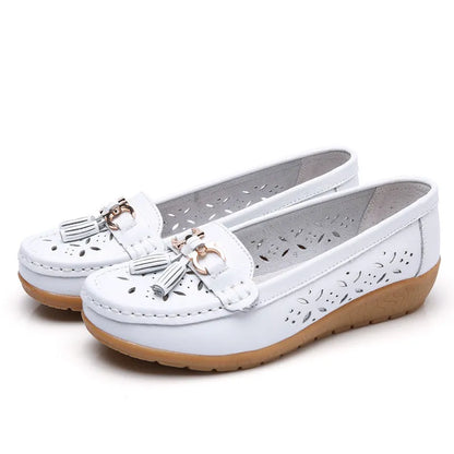 Mocasines de Cuero para Mujer – Comodidad Absoluta y Elegancia