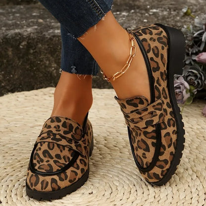 Mocasines con Estampado de Leopardo para Mujer – Atrévete a Lucir un Estilo Único y Elegante