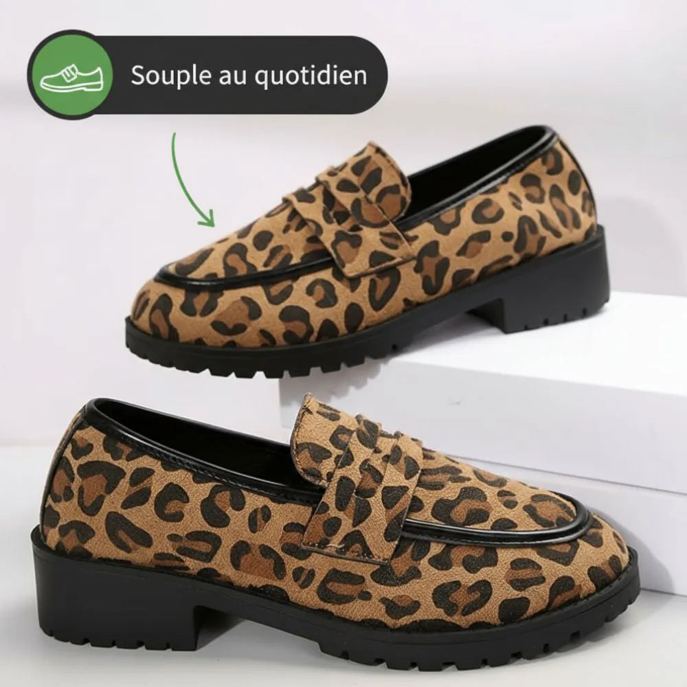Mocasines con Estampado de Leopardo para Mujer – Atrévete a Lucir un Estilo Único y Elegante