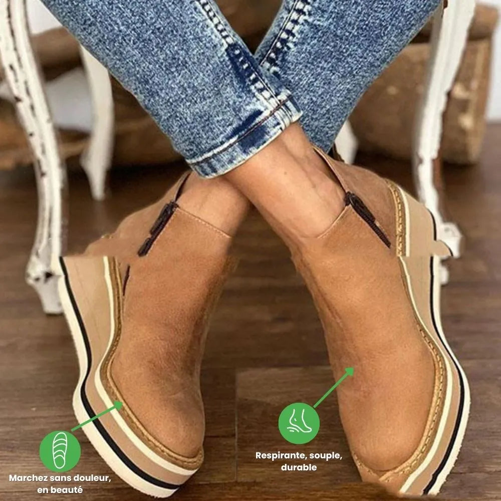 Botines con Plataforma para Mujer – Elegancia y Comodidad para Realzar Cada Paso