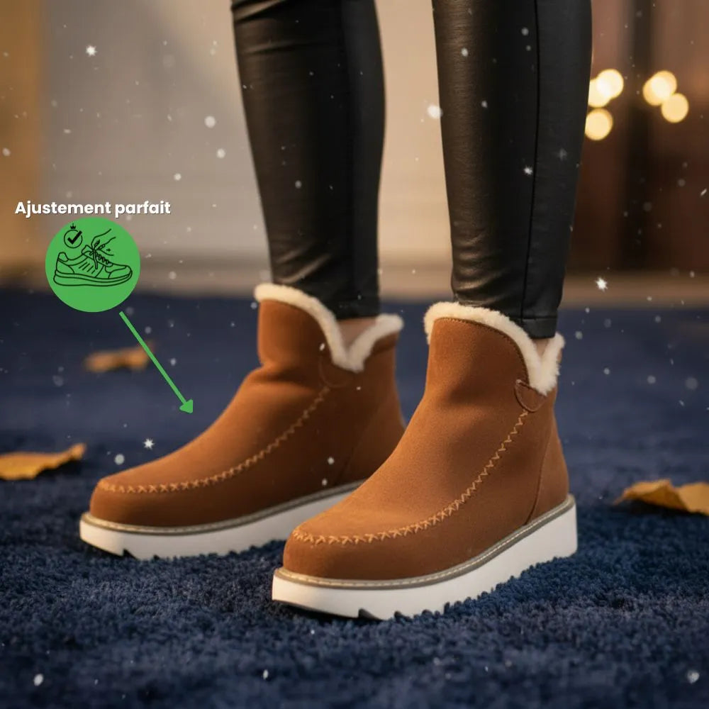 Botines de Gamuza Antideslizantes para Mujer – Comodidad y Estilo Inigualables