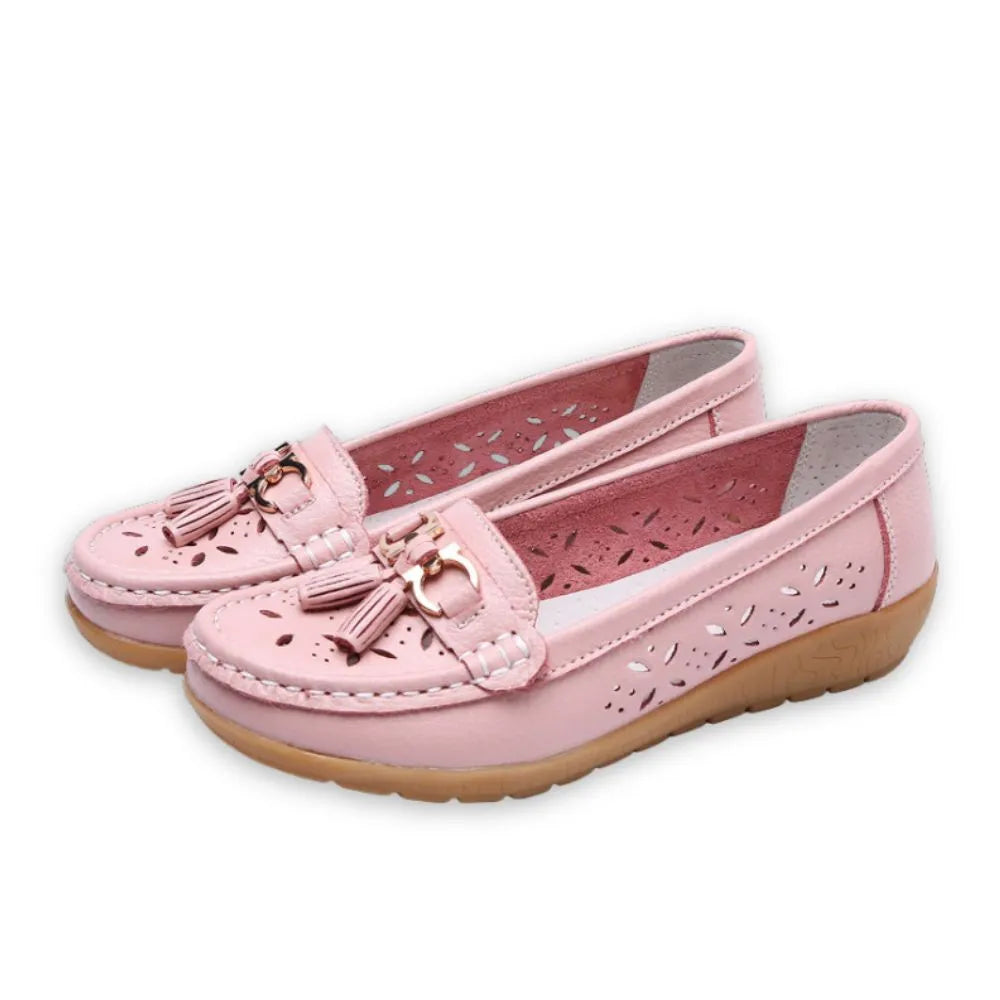 Mocasines de Cuero para Mujer – Comodidad Absoluta y Elegancia
