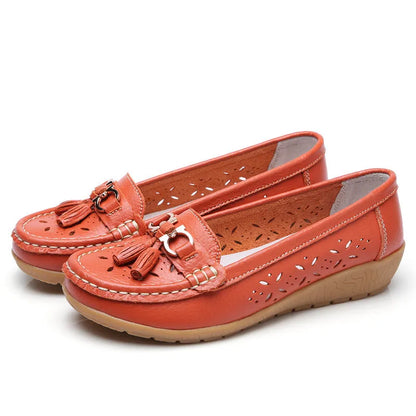 Mocasines de Cuero para Mujer – Comodidad Absoluta y Elegancia Garantizada