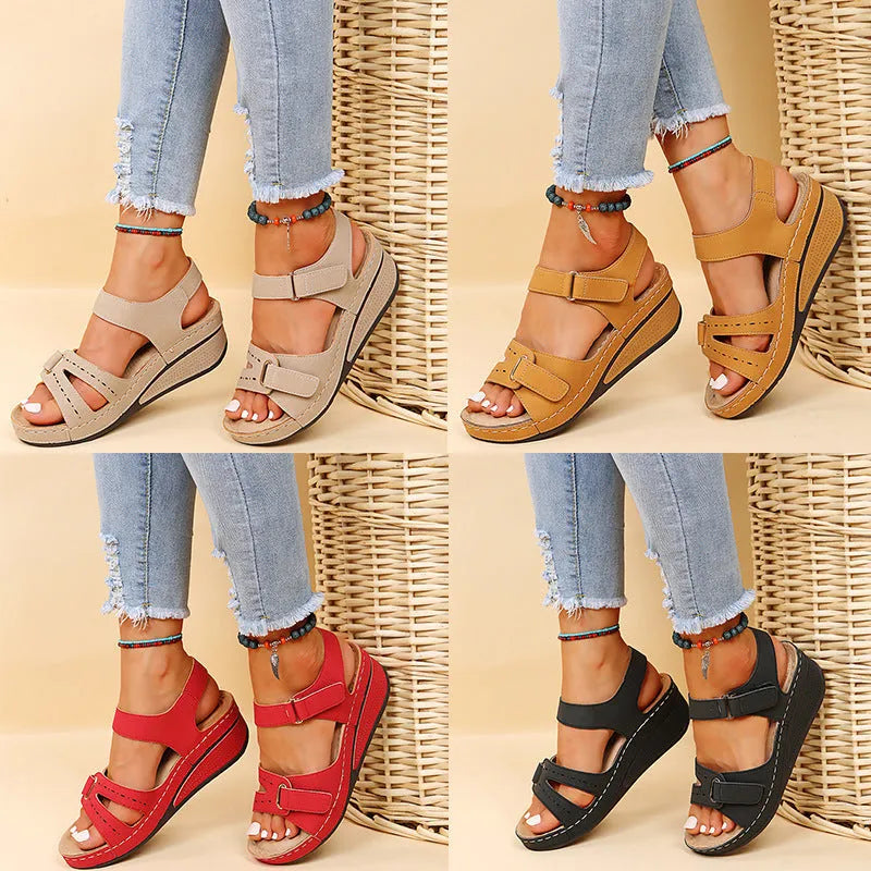 Sandalias Ortopédicas con Plataforma – Comodidad Superior y Estilo Irresistible
