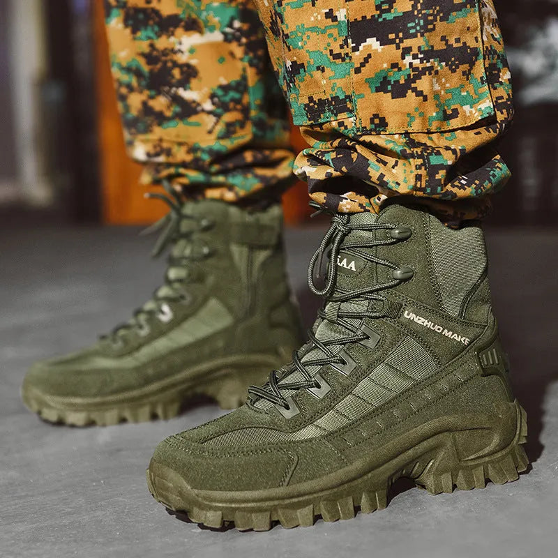 Botas Militares para Hombre – Resistencia Comodidad y Máxima Estabilidad